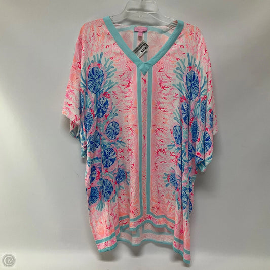 Swimwear Cover-up Designer By Lilly Pulitzer In Tropical Print, Size: Xs