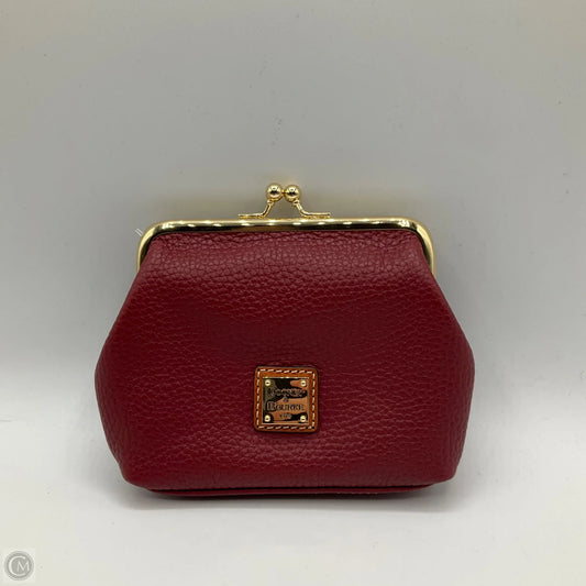 Coin Purse Designer By Dooney And Bourke, Size: Small