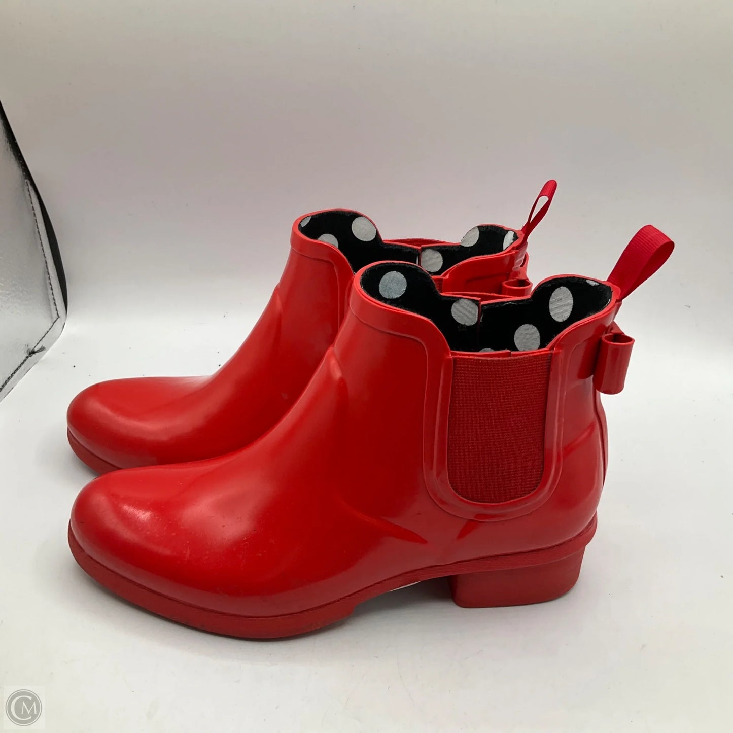 Boots Designer By Kate Spade In Red, Size: 7
