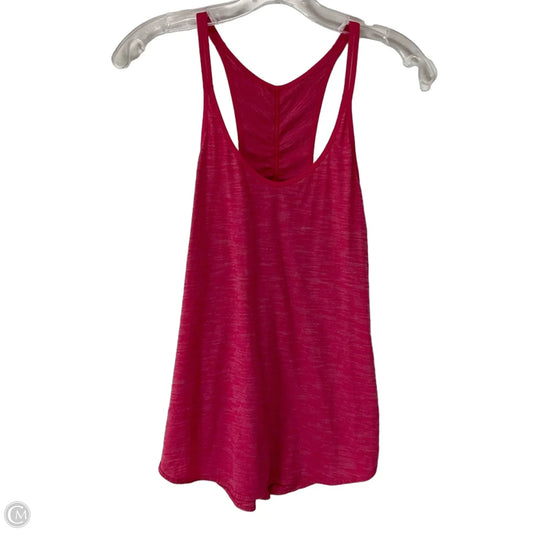 Athletic Tank Top By Lululemon In Pink, Size: S