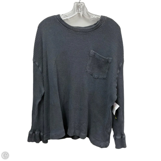 Top Long Sleeve By We The Free In Grey, Size: S
