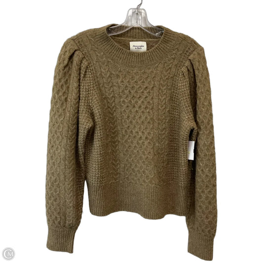 Sweater By Abercrombie And Fitch In Tan, Size: M