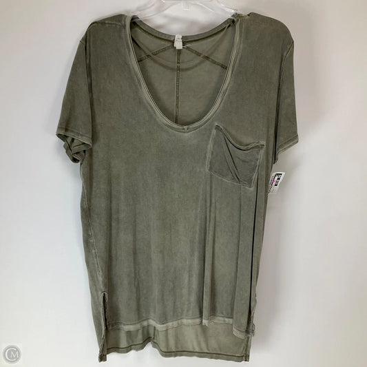Top Short Sleeve Basic By We The Free In Grey, Size: S
