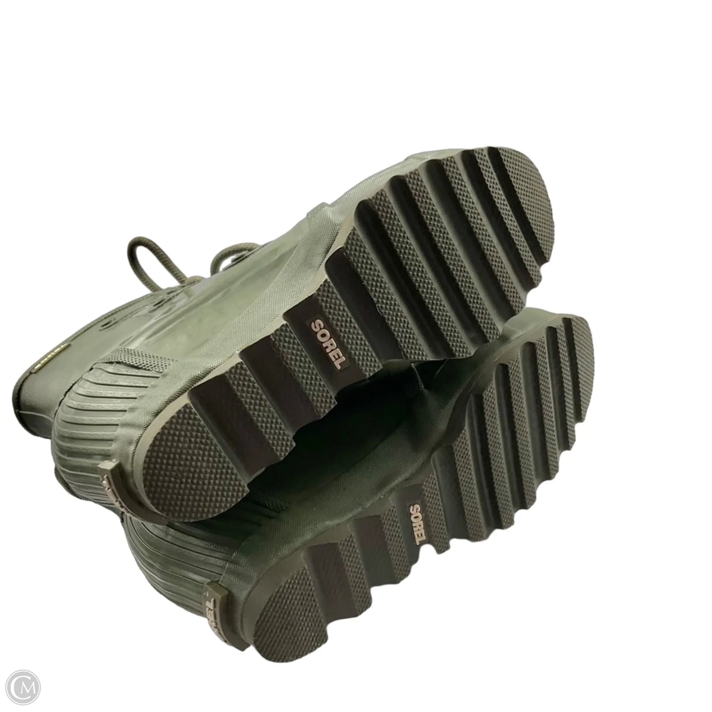 Boots Rain By Sorel In Green, Size: 10