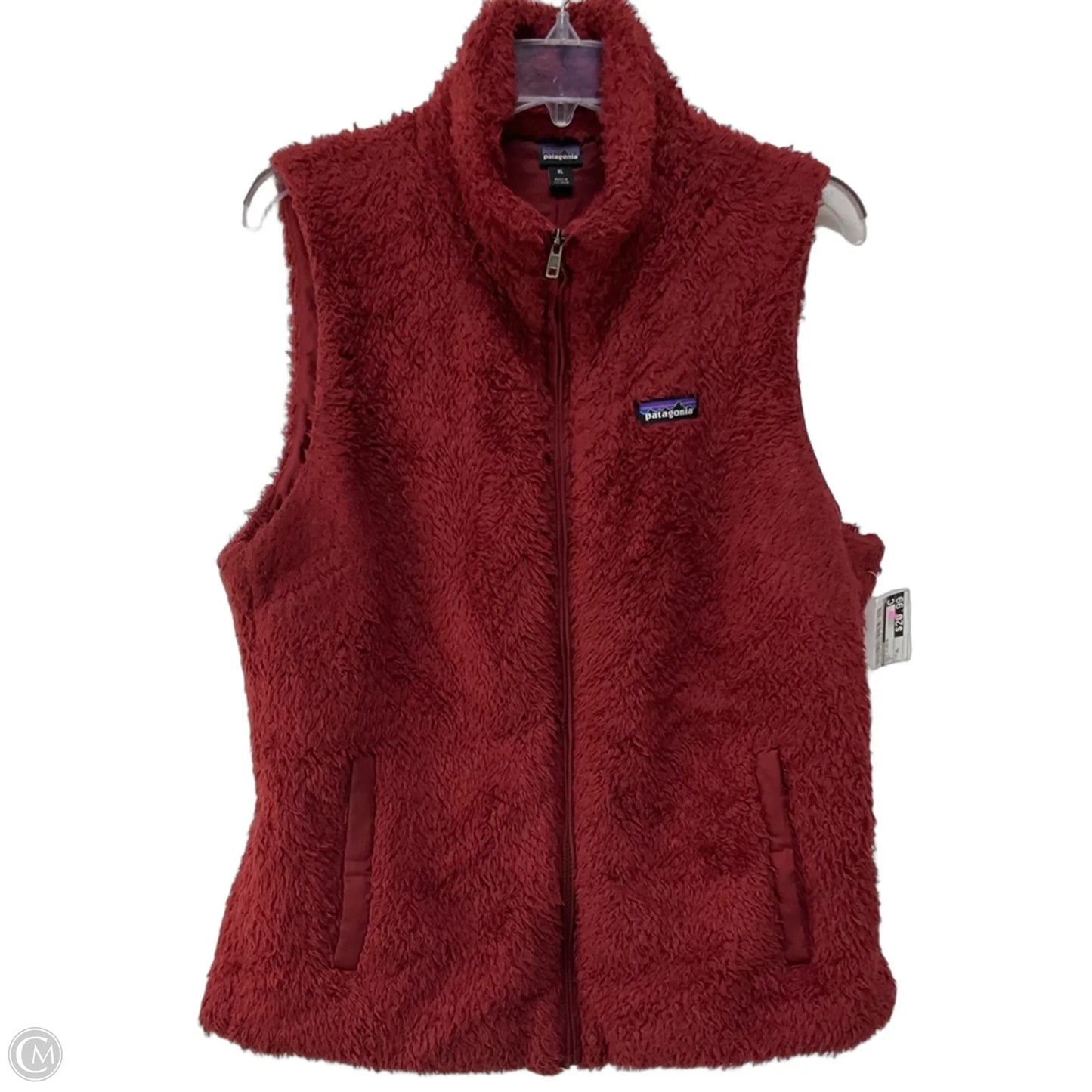 Vest Fleece By Patagonia In Red, Size: Xl