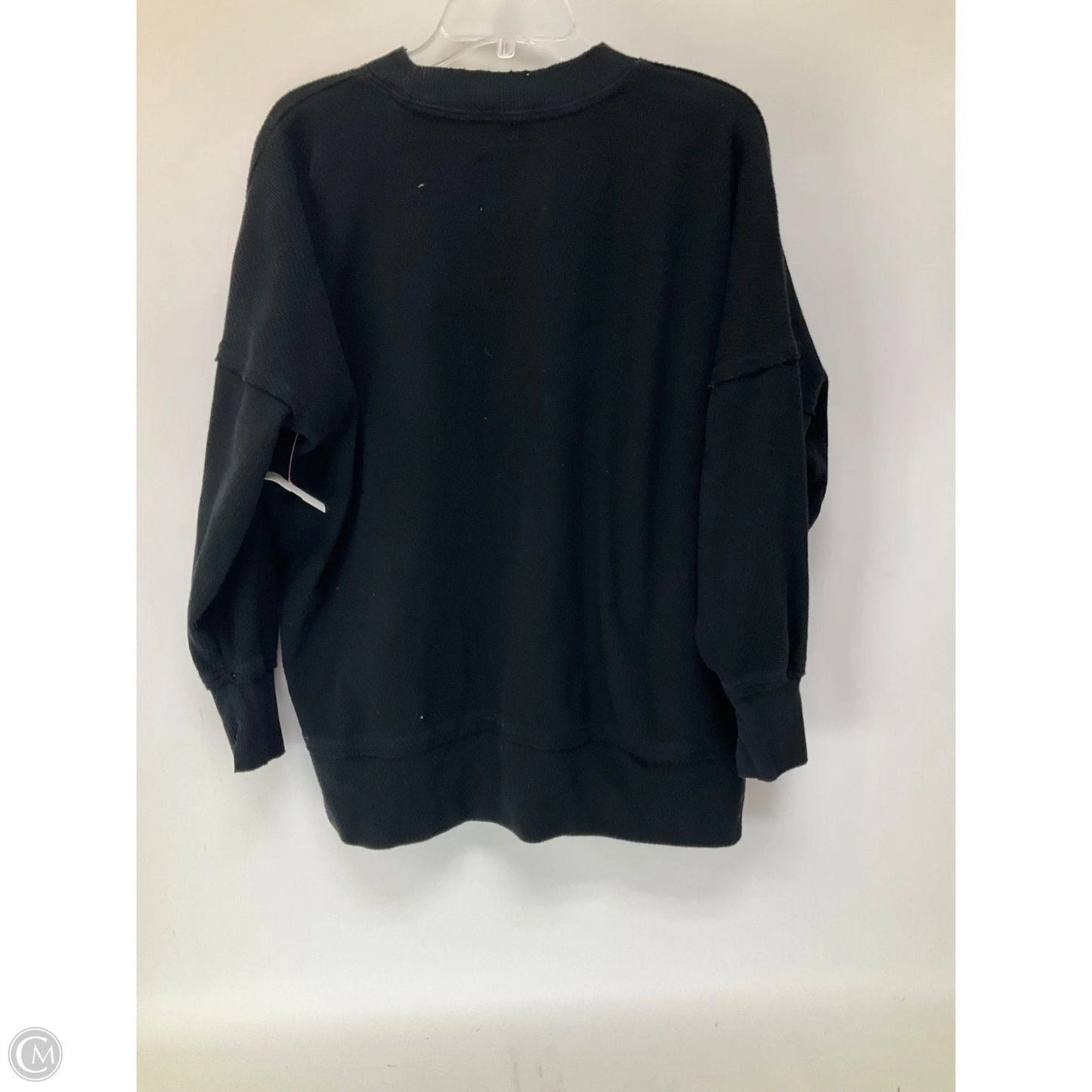 Top Long Sleeve By Aerie In Black, Size: S