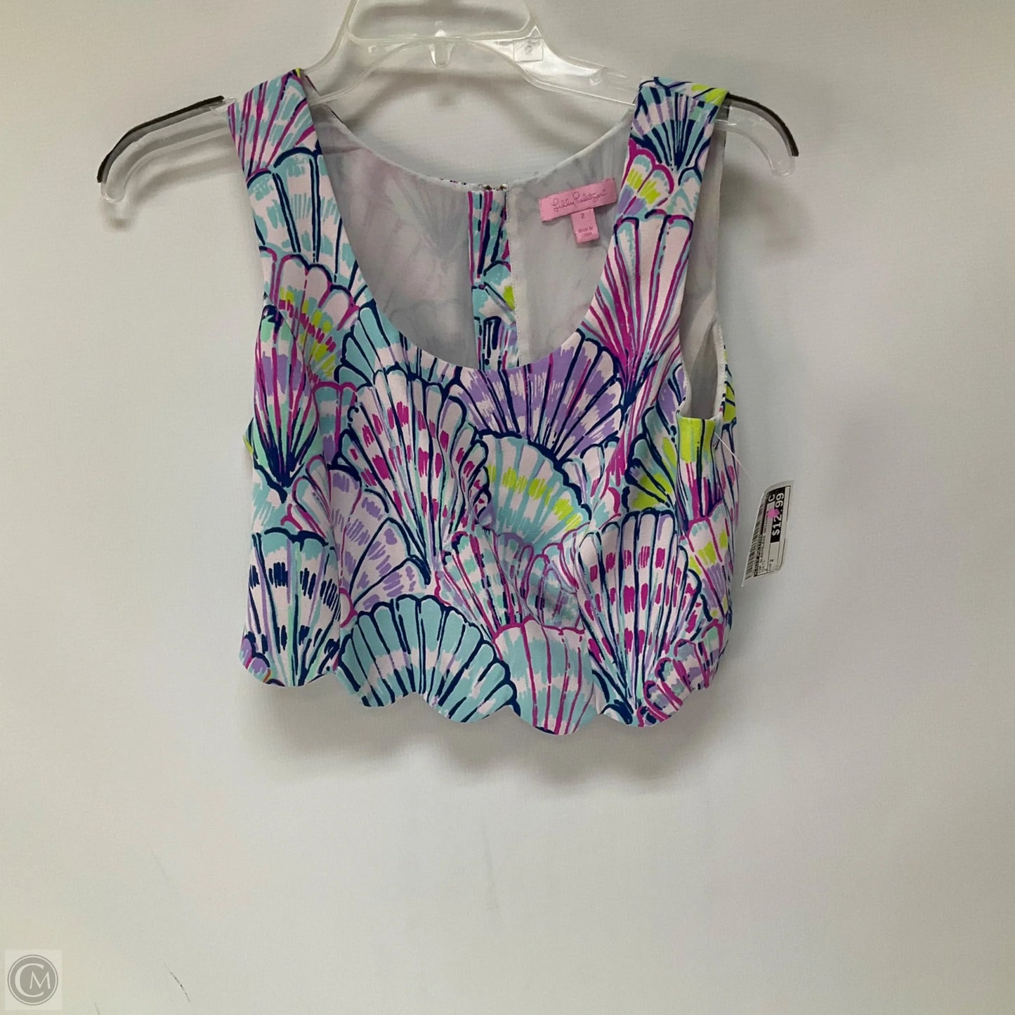 Top Sleeveless Designer By Lilly Pulitzer In Multi-colored, Size: 2