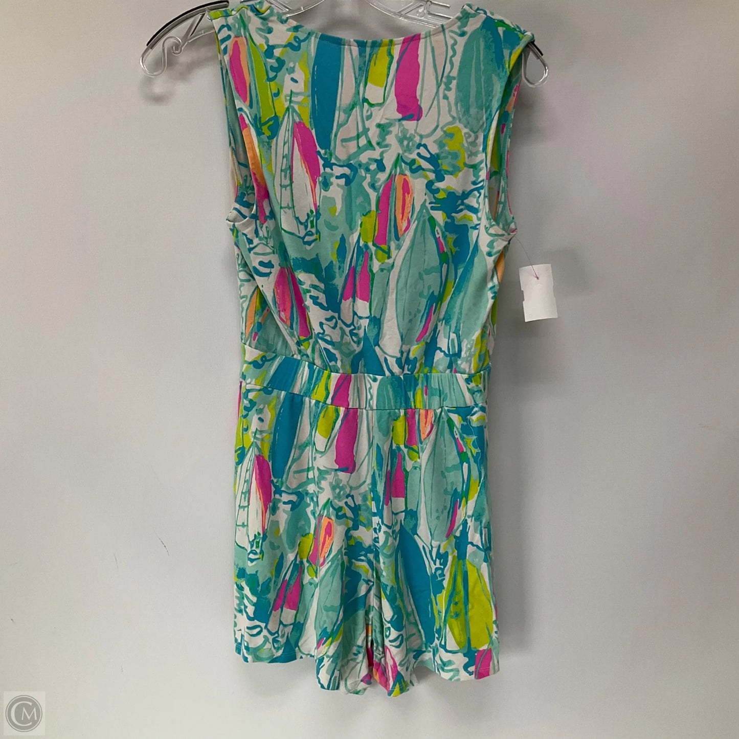Romper Designer By Lilly Pulitzer In Tropical Print, Size: Xs