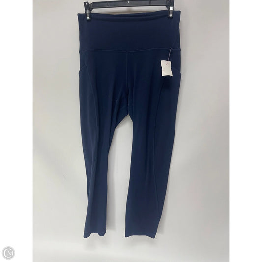 Athletic Leggings By Lululemon In Navy, Size: 6