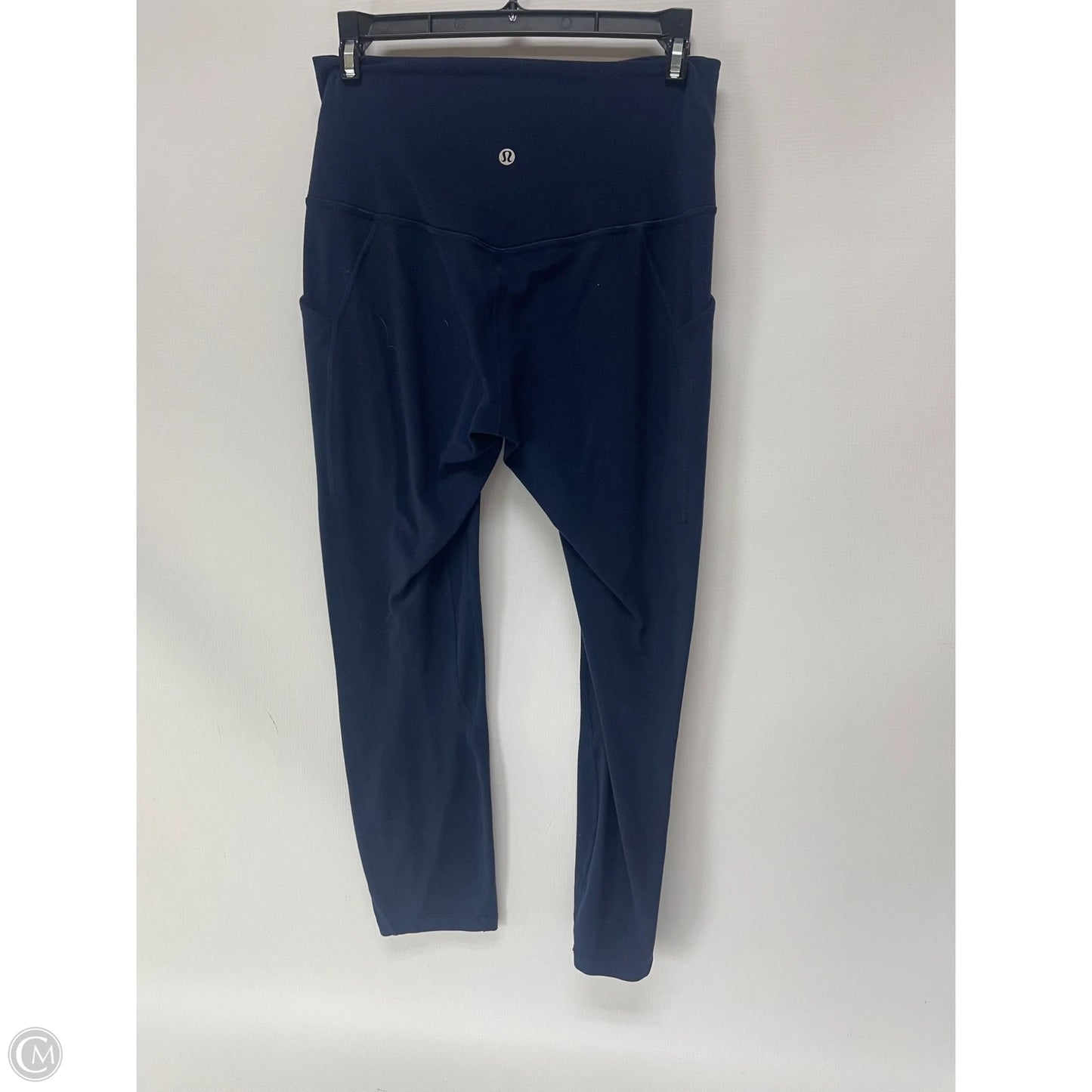 Athletic Leggings By Lululemon In Navy, Size: 6