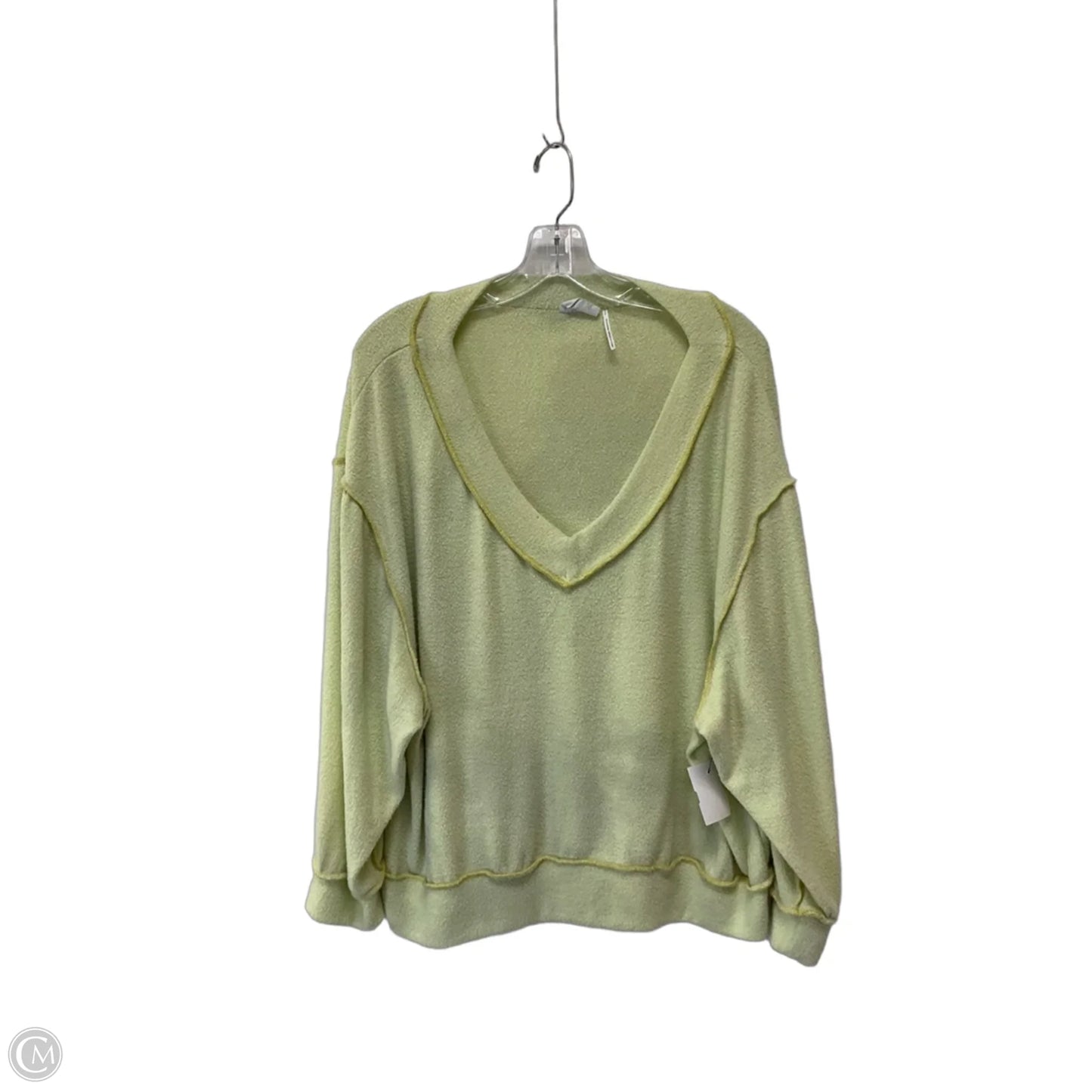 Top Long Sleeve By Out From Under In Yellow, Size: S