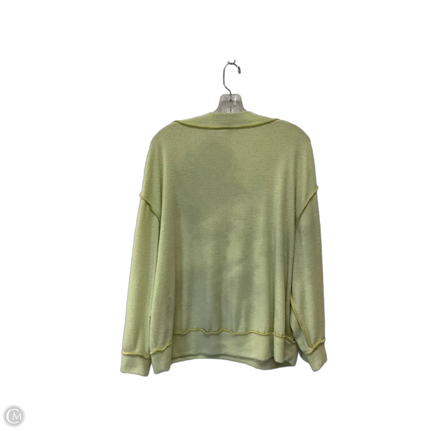 Top Long Sleeve By Out From Under In Yellow, Size: S