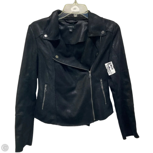 Jacket Moto By Evereve In Black, Size: S