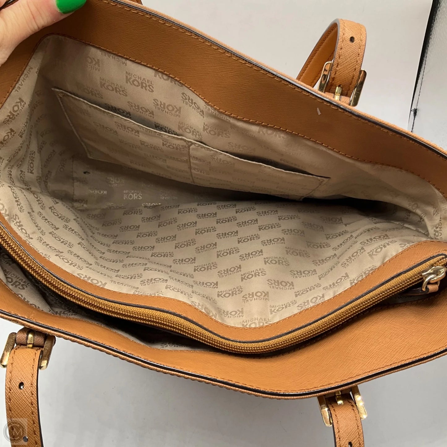 Handbag Designer By Michael Kors, Size: Medium