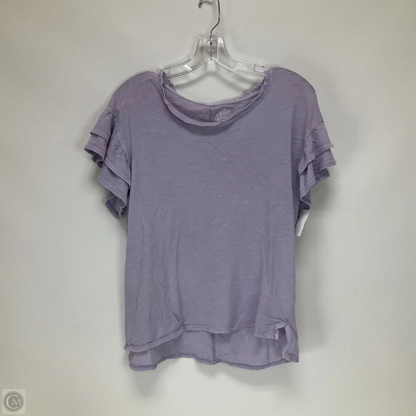 Top Short Sleeve By Pilcro In Purple, Size: S