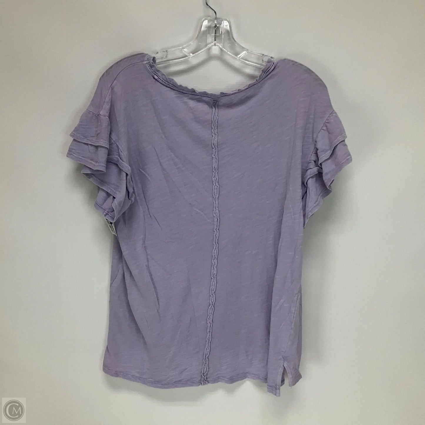 Top Short Sleeve By Pilcro In Purple, Size: S