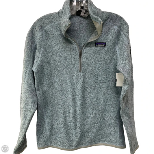 Athletic Jacket By Patagonia In Blue, Size: S