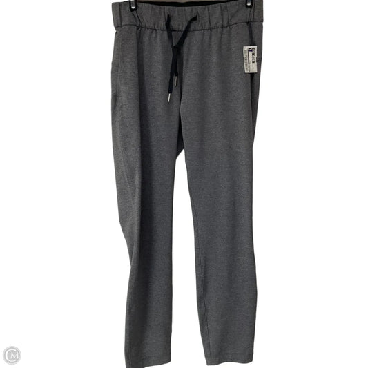 Athletic Pants By Lululemon In Grey, Size: 4
