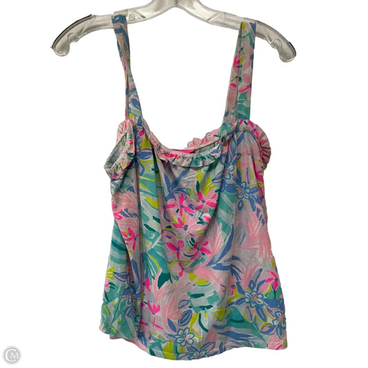 Top Sleeveless Designer By Lilly Pulitzer In Multi-colored, Size: L