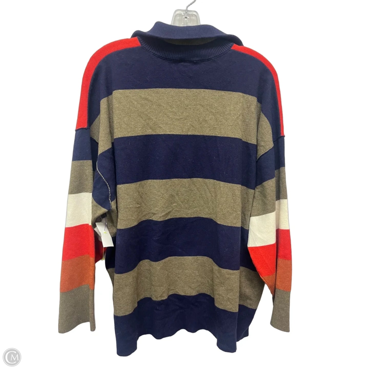 Sweater By Free People In Striped Pattern, Size: S