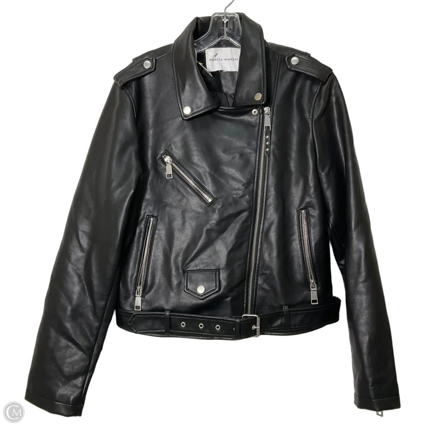 Jacket Designer By Rebecca Minkoff In Black, Size: M