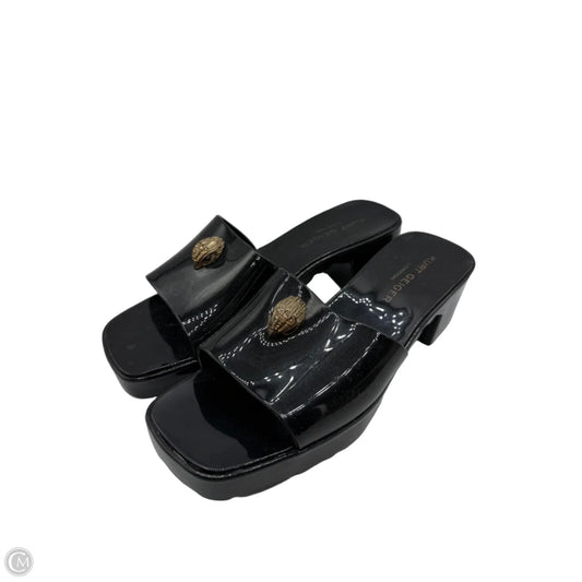 Sandals Designer By Kurt Geiger In Black, Size: 9