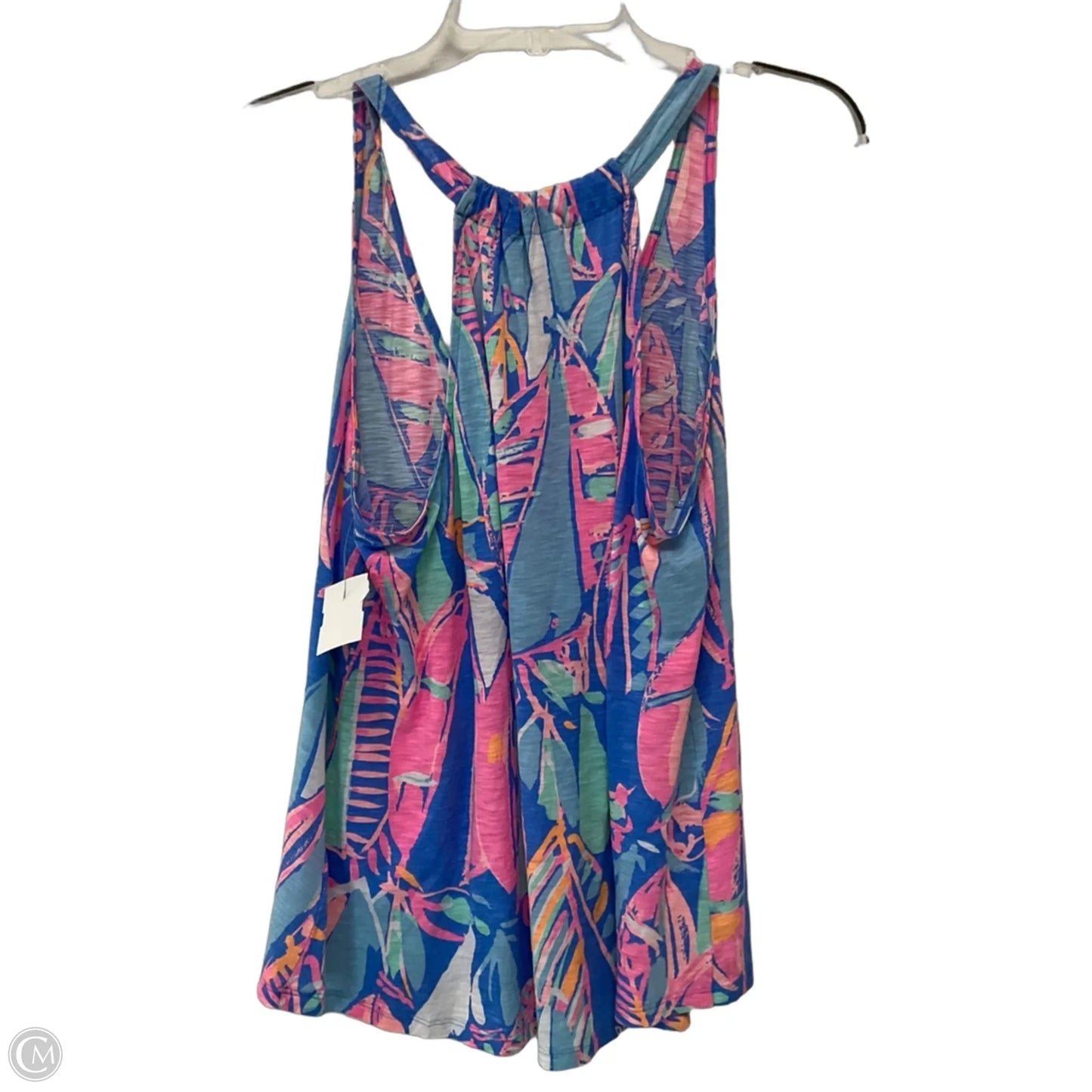 Top Sleeveless Designer By Lilly Pulitzer In Tropical Print, Size: L