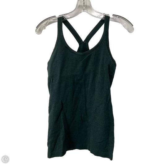 Athletic Tank Top By Lululemon In Green, Size: 6