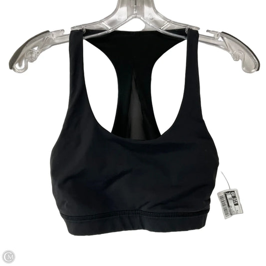 Athletic Bra By Lululemon In Black, Size: 8