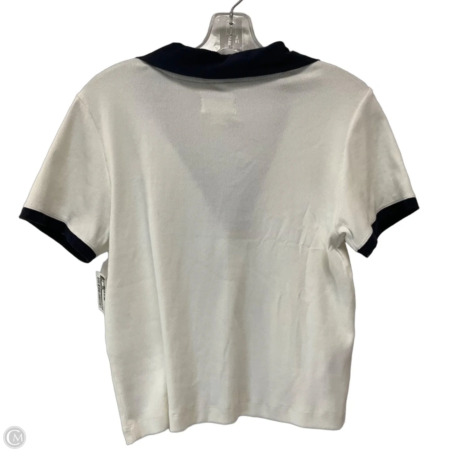 Top Short Sleeve By Maeve In White, Size: Xl