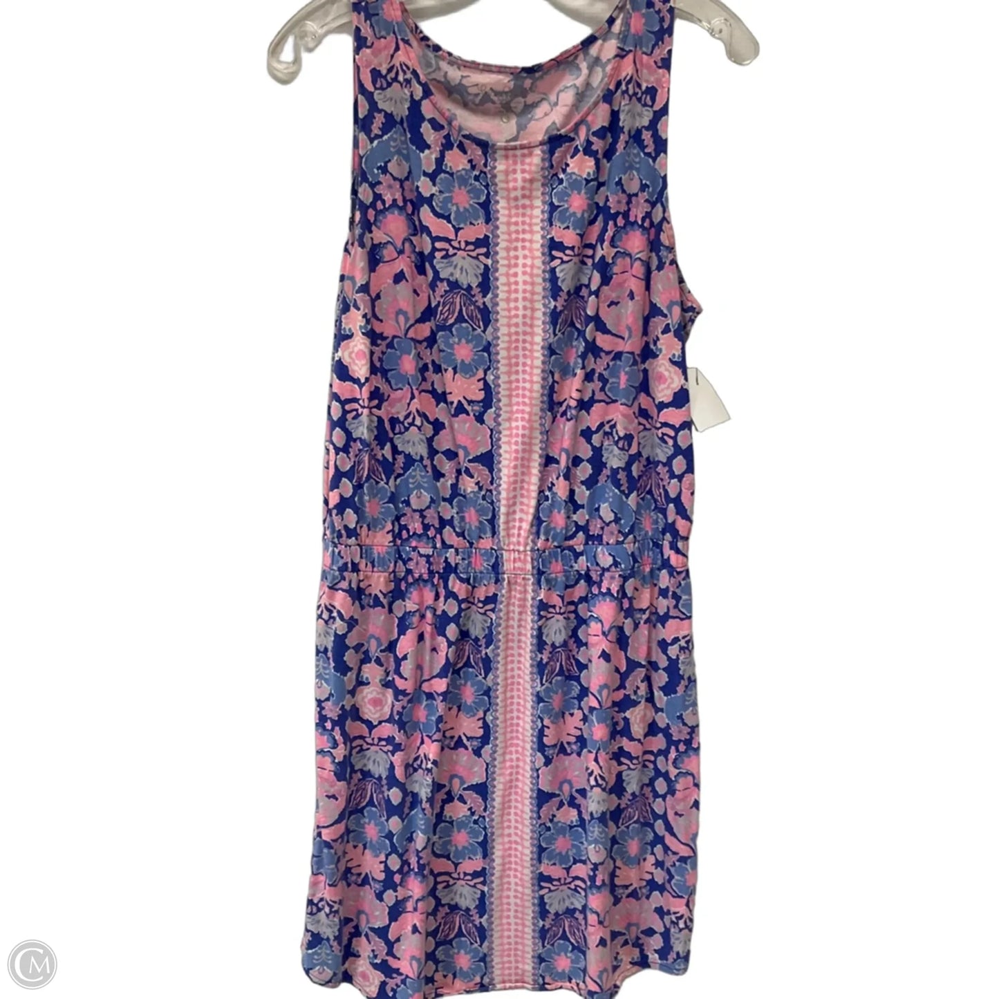 Dress Designer By Lilly Pulitzer In Blue & Pink, Size: L