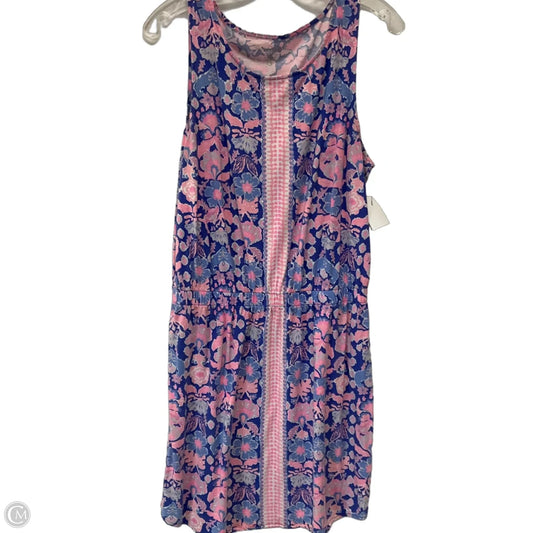 Dress Designer By Lilly Pulitzer In Blue & Pink, Size: L