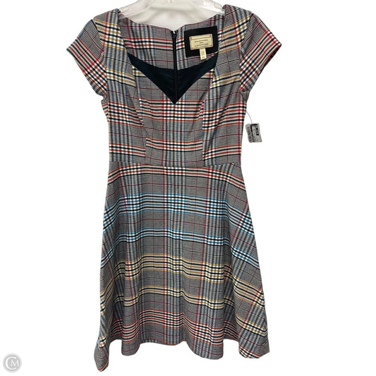 Dress Work By Moulinette Soeurs In Checkered Pattern, Size: 4