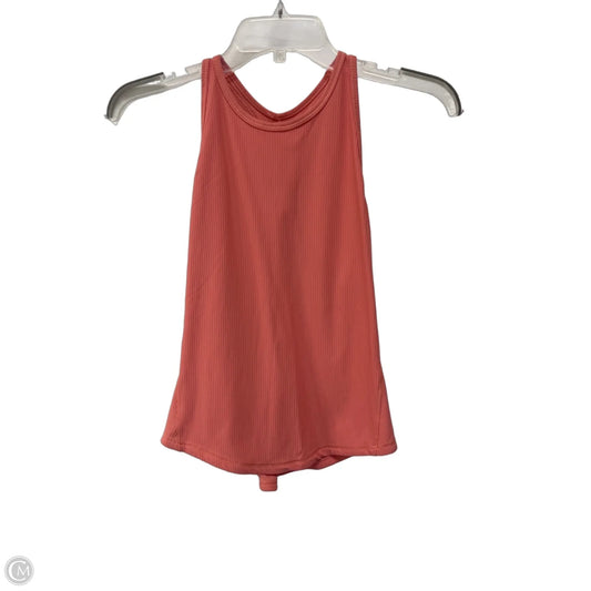 Athletic Tank Top By Lululemon In Coral, Size: 4
