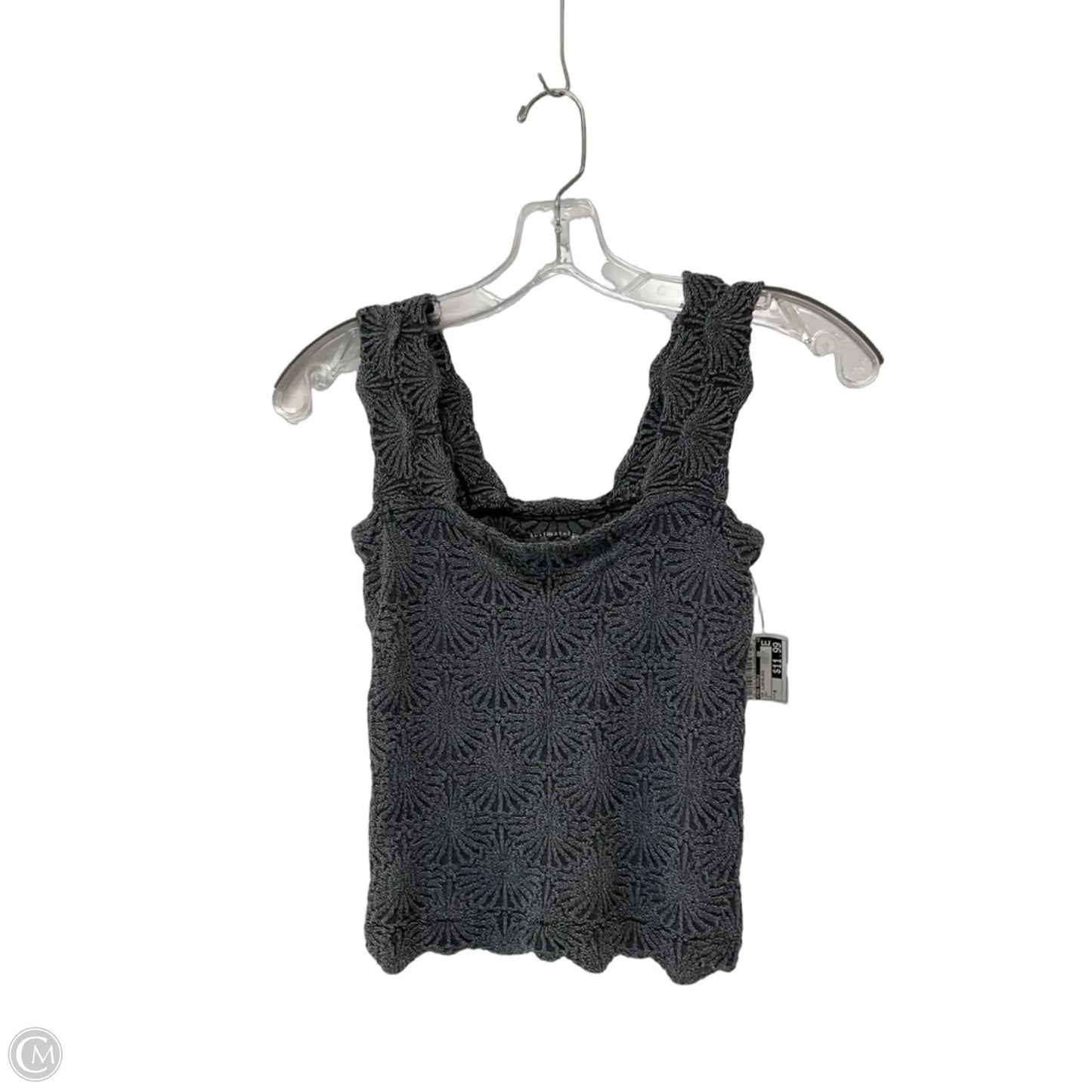 Top Sleeveless By Free People In Grey, Size: M