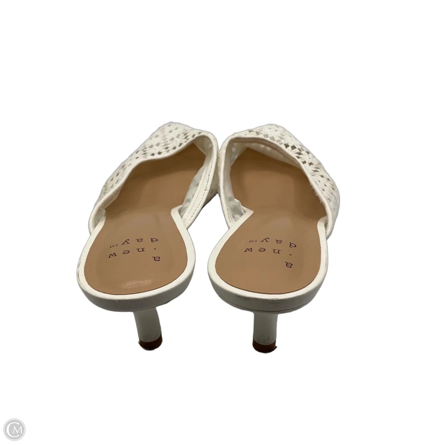 Shoes Heels Kitten By A New Day In White, Size: 8