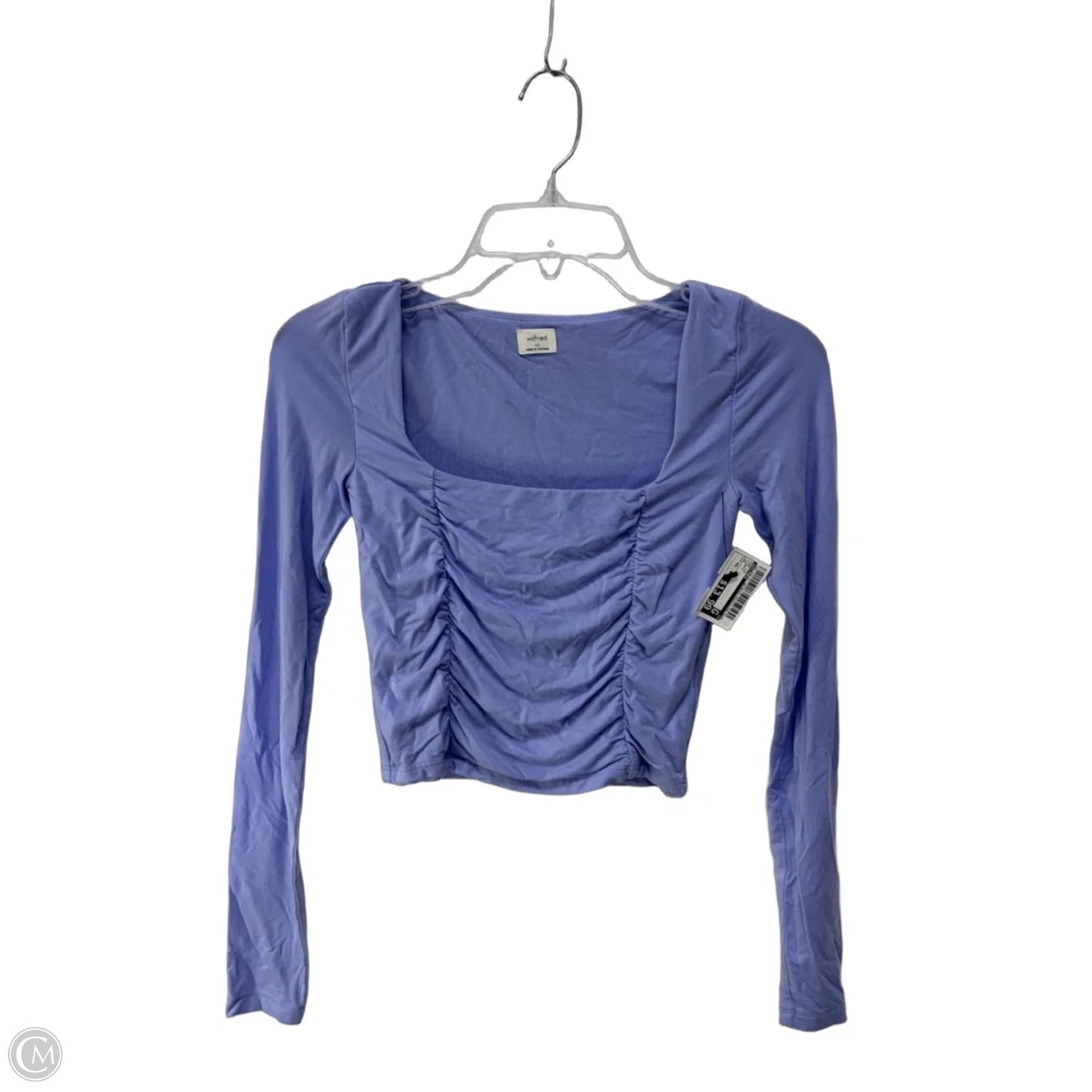 Top Long Sleeve By Wilfred In Purple, Size: Xs