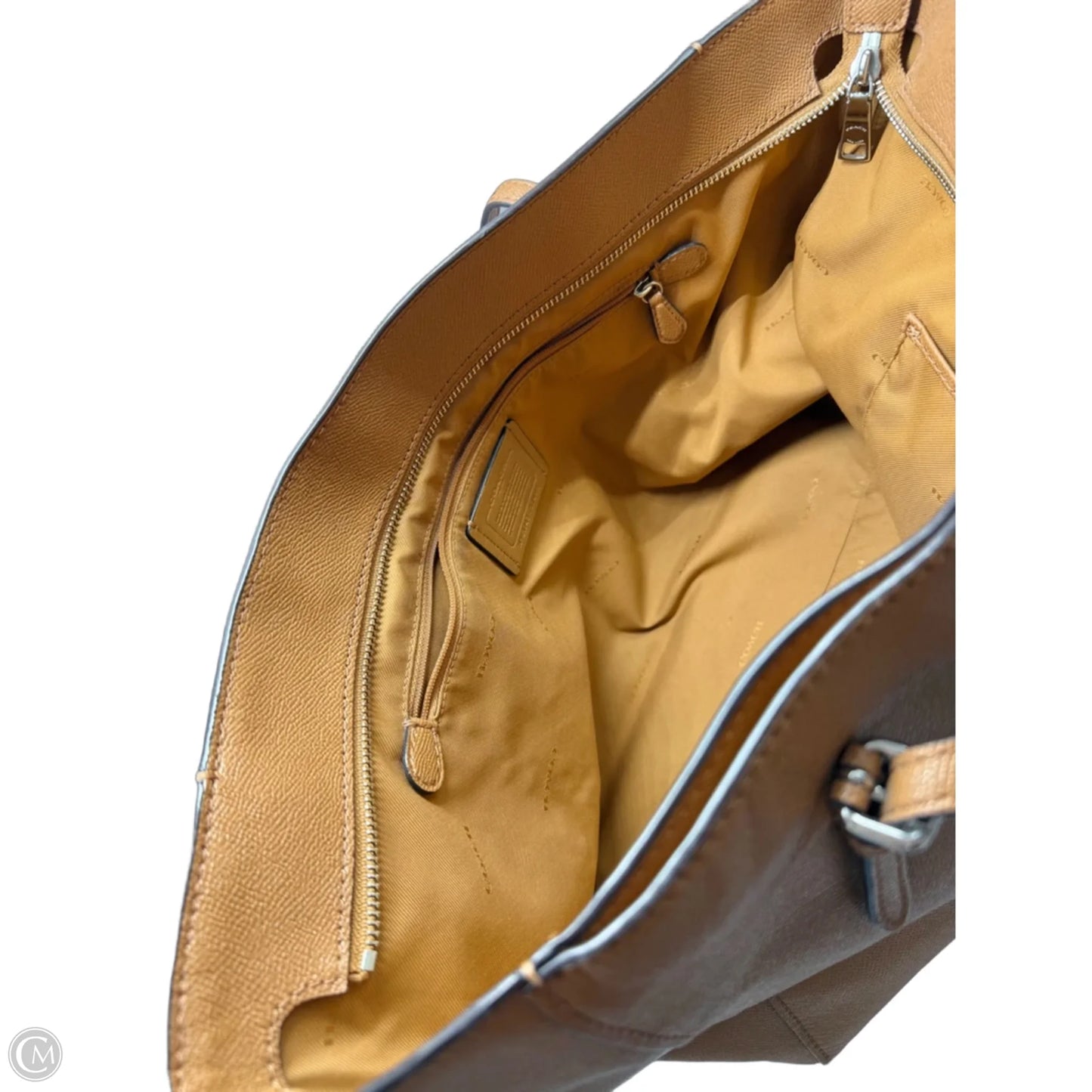 Tote Designer By Coach, Size: Medium