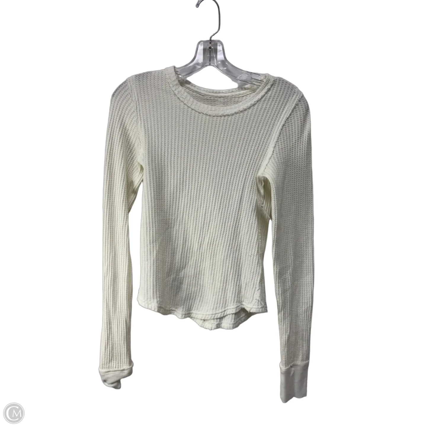 Top Long Sleeve By We The Free In White, Size: S