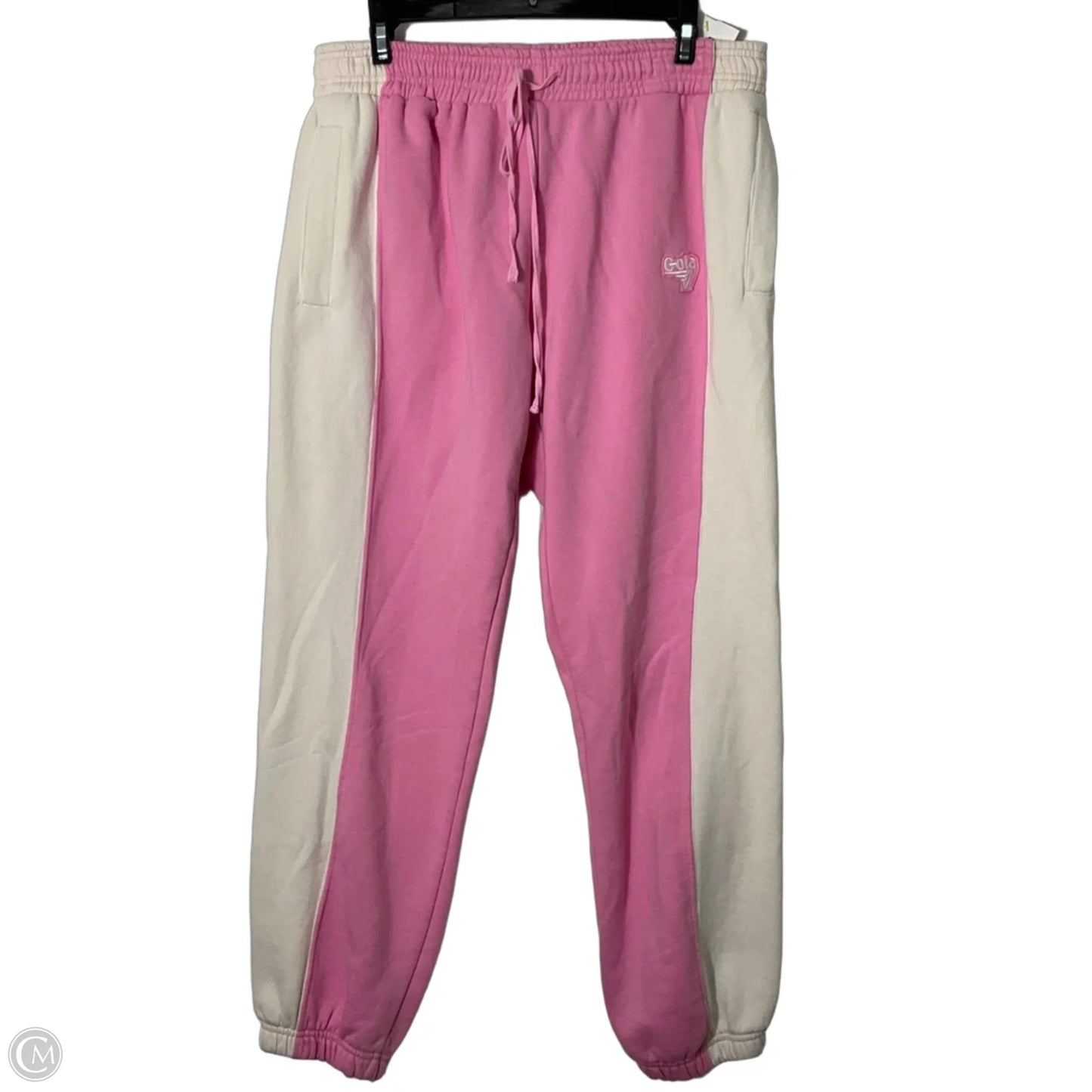 Pants Joggers By Gola In Pink & White, Size: M
