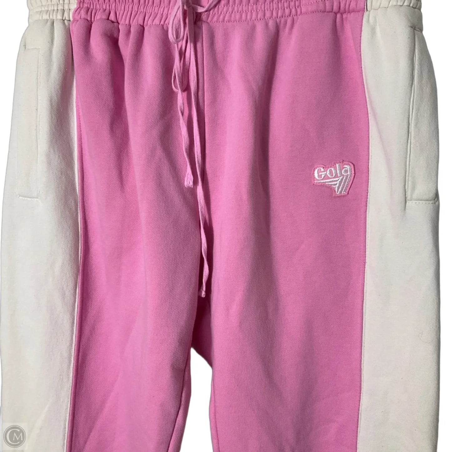 Pants Joggers By Gola In Pink & White, Size: M