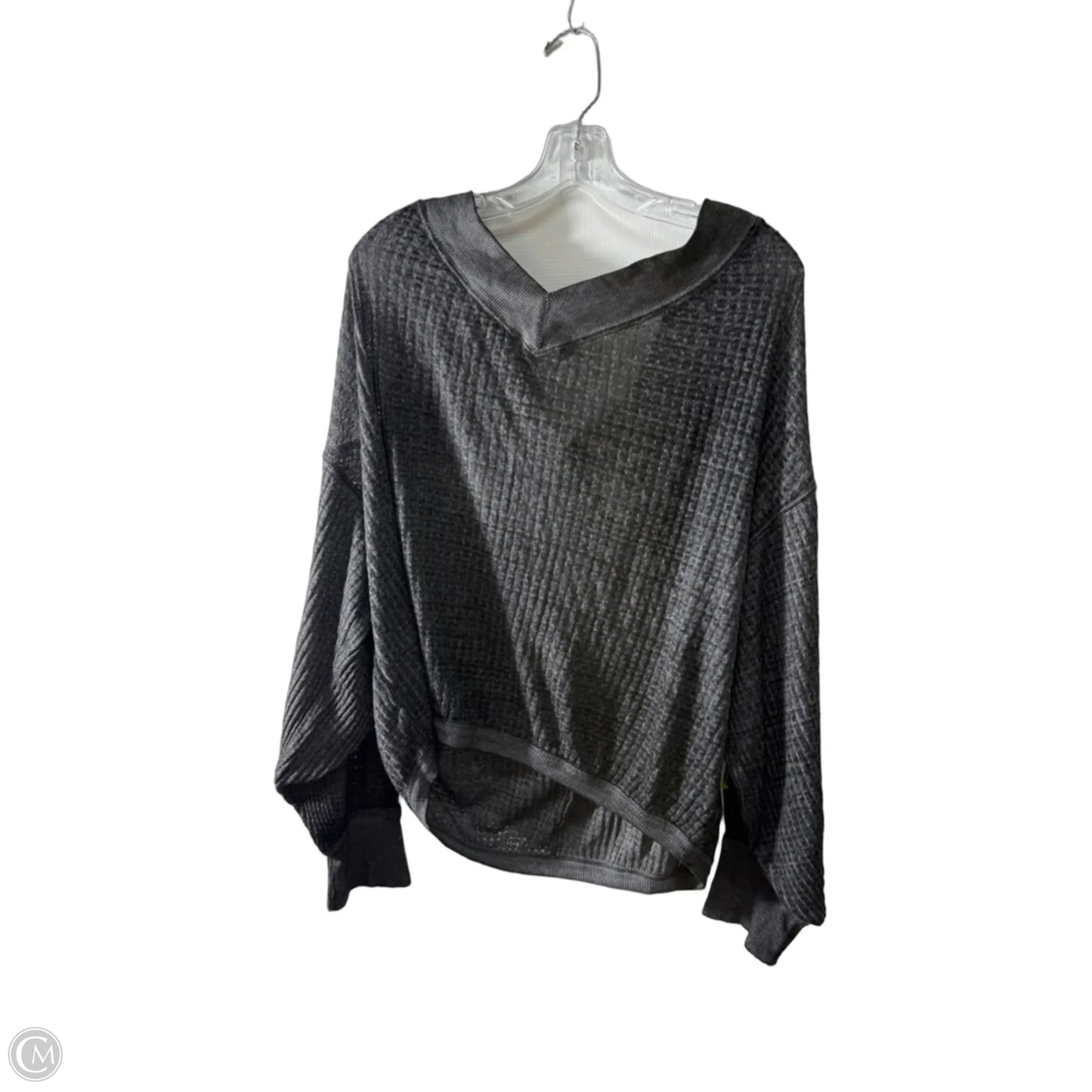 Top Long Sleeve By We The Free In Grey, Size: M