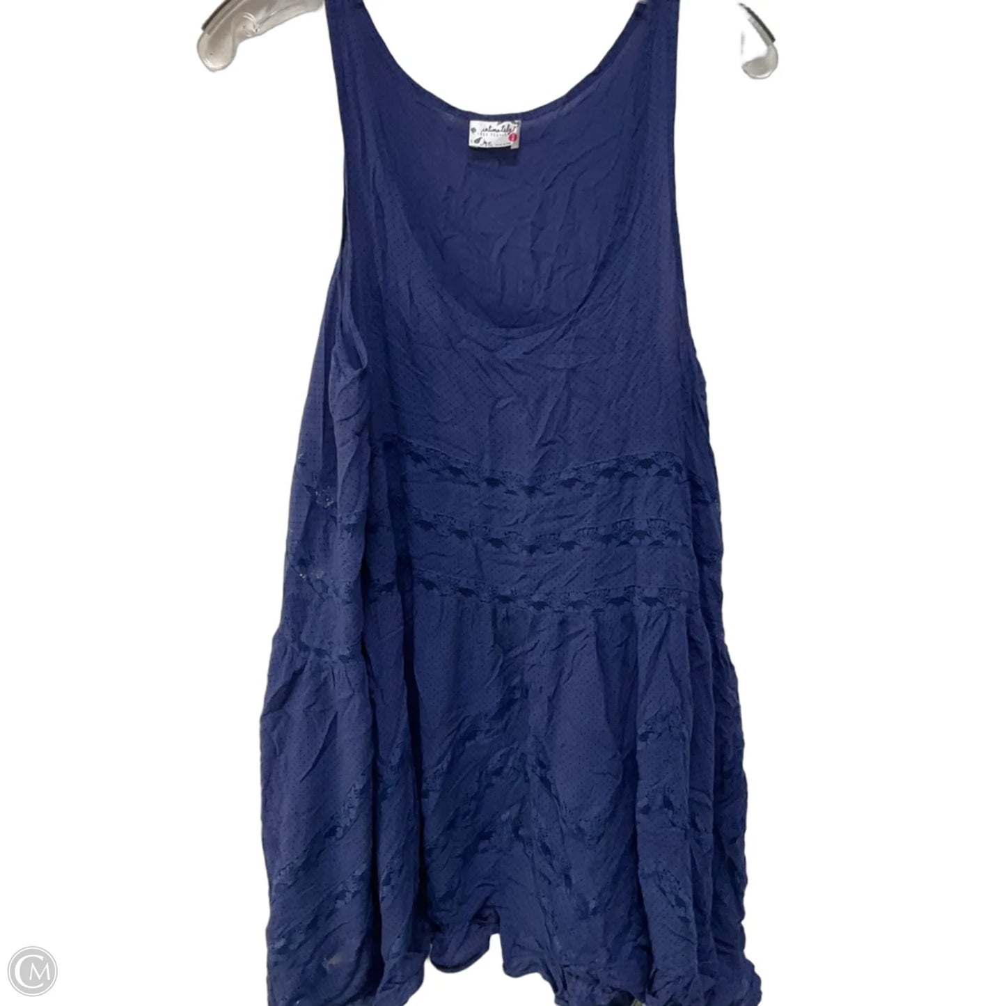 Tank Top By Free People In Blue, Size: M