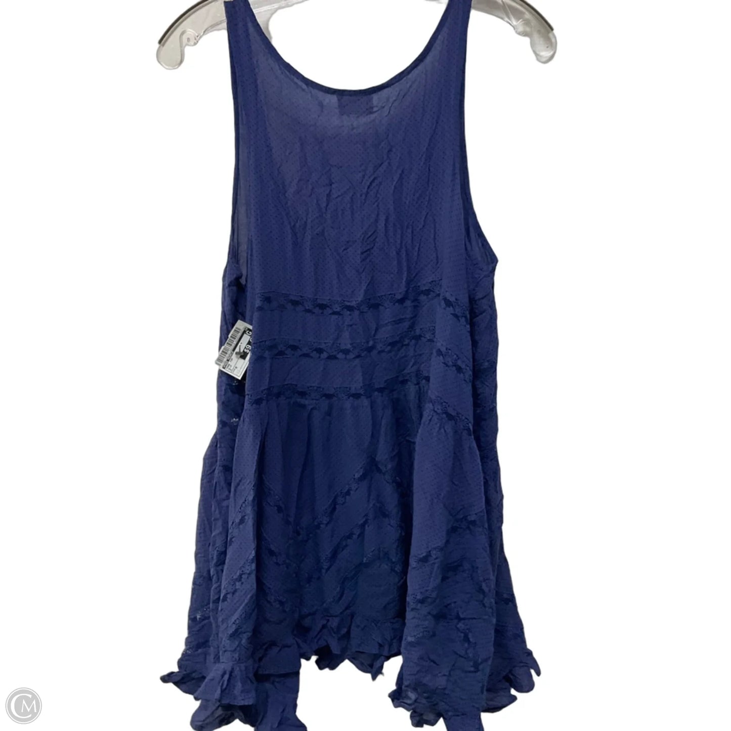 Tank Top By Free People In Blue, Size: M