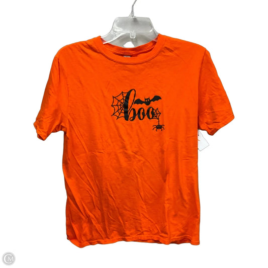 Top Short Sleeve Basic By Gildan In Orange, Size: M