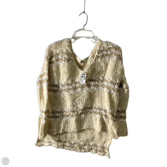 Sweater By Free People In Tan, Size: Xs