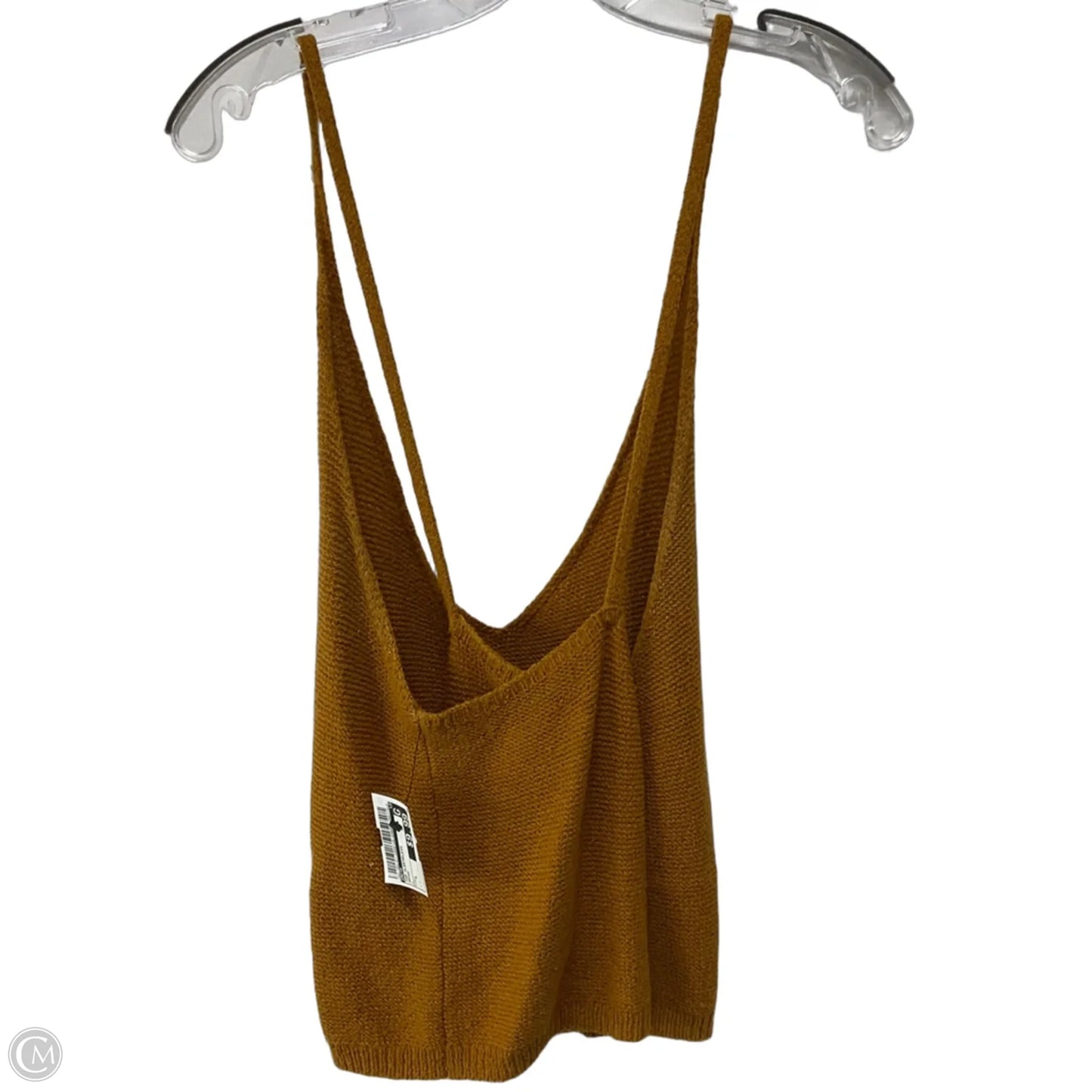 Top Sleeveless By Moth In Brown, Size: L