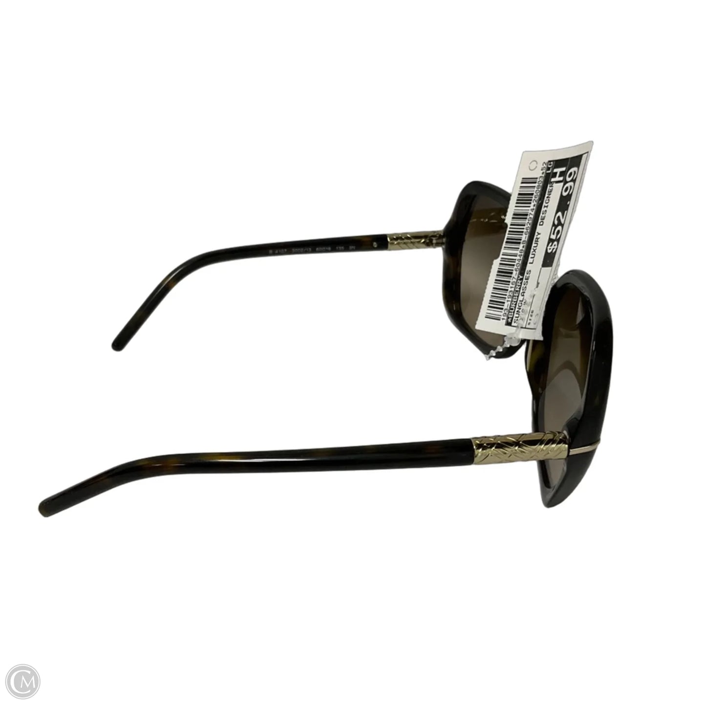 Sunglasses Luxury Designer By Burberry, Size: