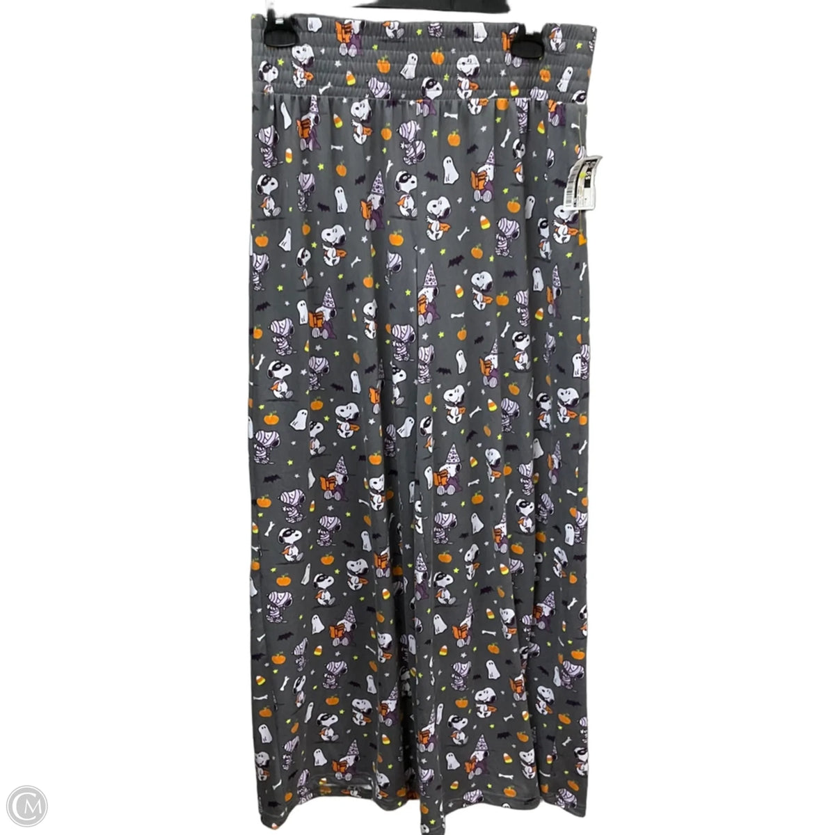 Pajama Pants By Cme In Grey & Orange, Size: M