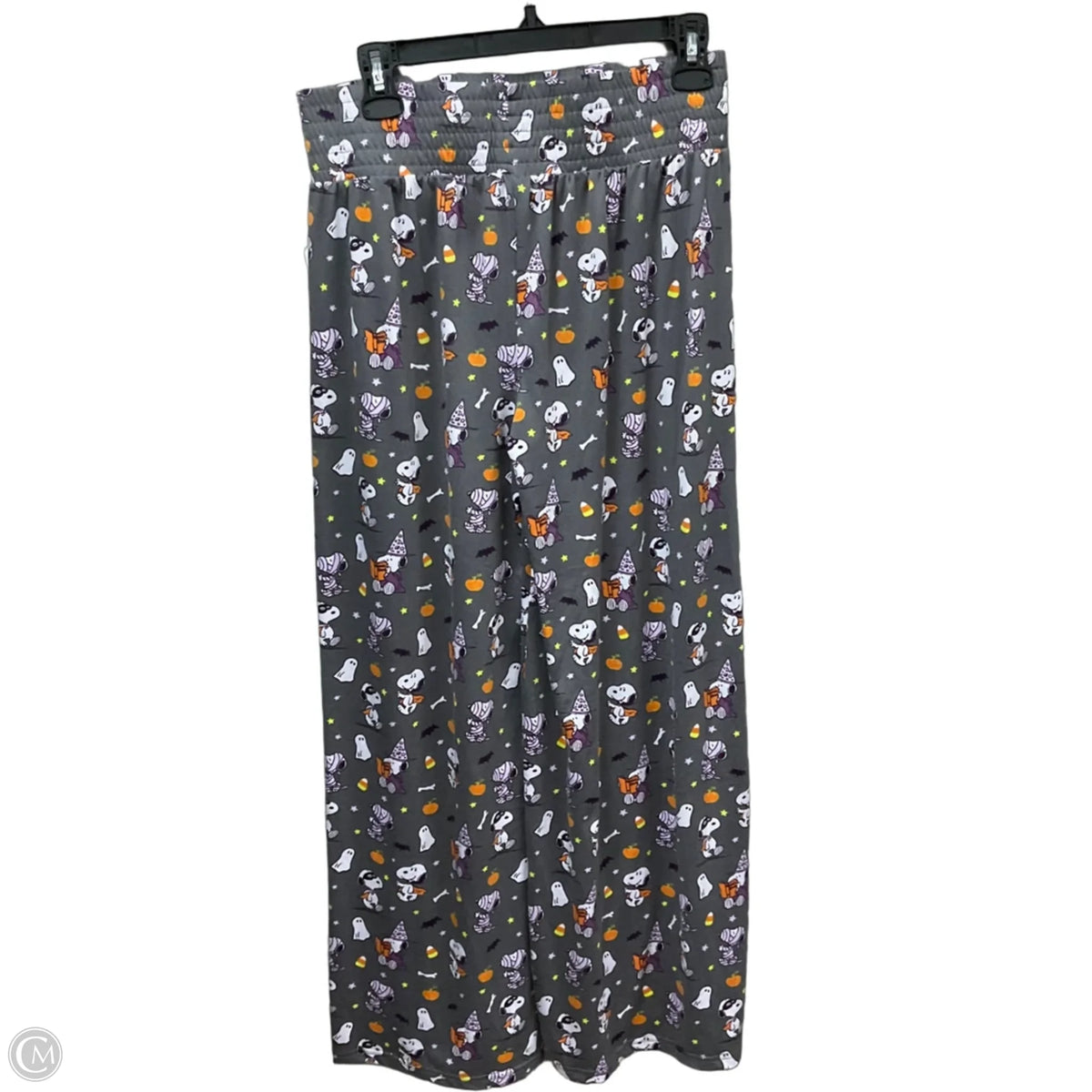 Pajama Pants By Cme In Grey & Orange, Size: M